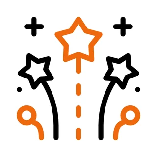 活動煙火表演設計示意 Icon