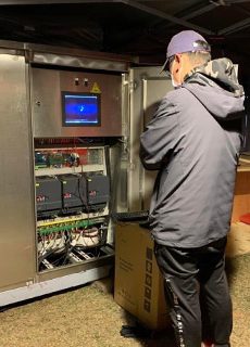 水舞前置作業工程