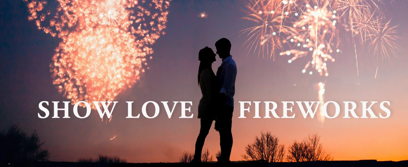 求婚、告白、示愛煙火