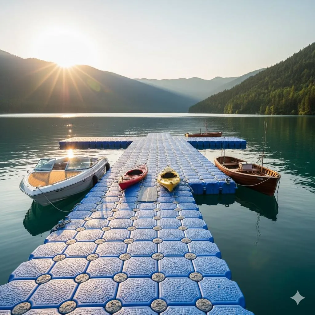 水上浮筒平台