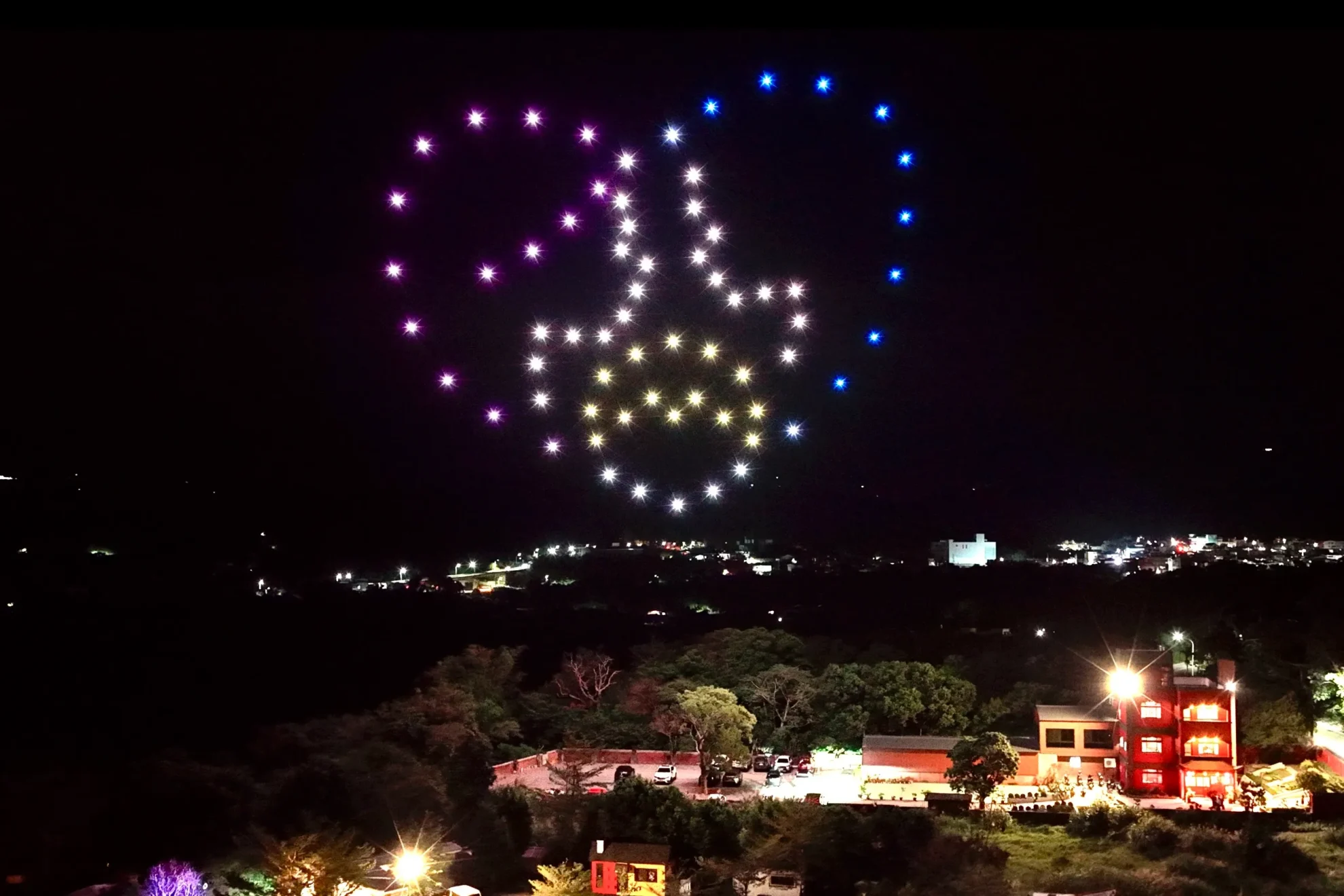 私人訂製生日無人機群飛